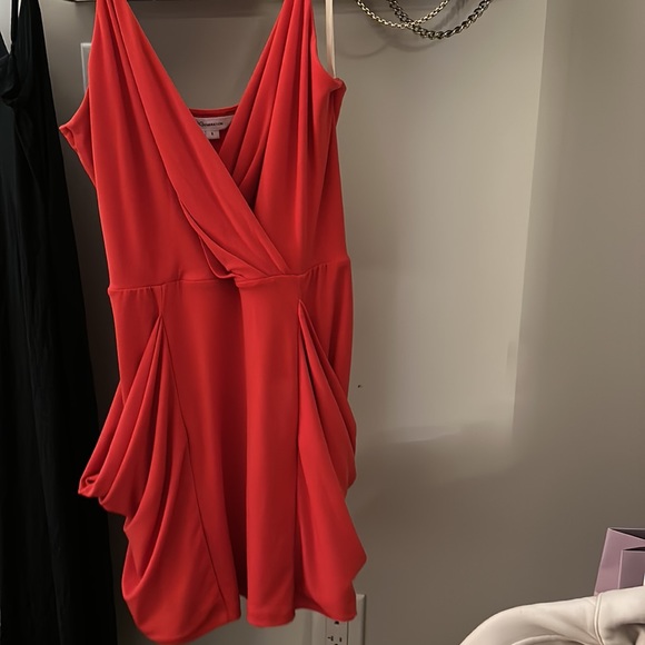 BCBG Red Pocket Dress - Picture 3 of 3